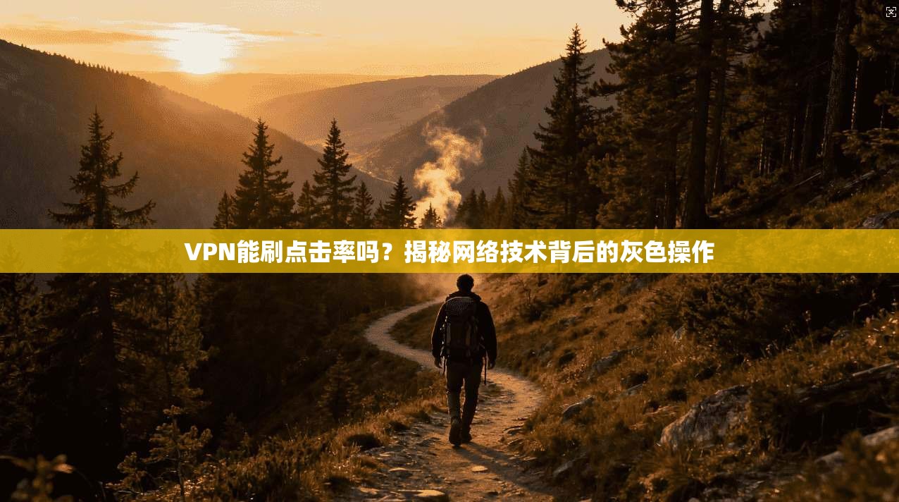 VPN能刷点击率吗?揭秘网络技术背后的灰色操作 VPN能刷点击率吗?揭秘网络技术背后的灰色操作