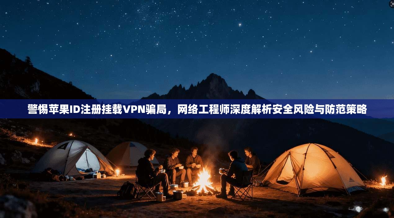 警惕苹果ID注册挂载VPN骗局,网络工程师深度解析安全风险与防范策略 警惕苹果ID注册挂载VPN骗局,网络工程师深度解析安全风险与防范策略
